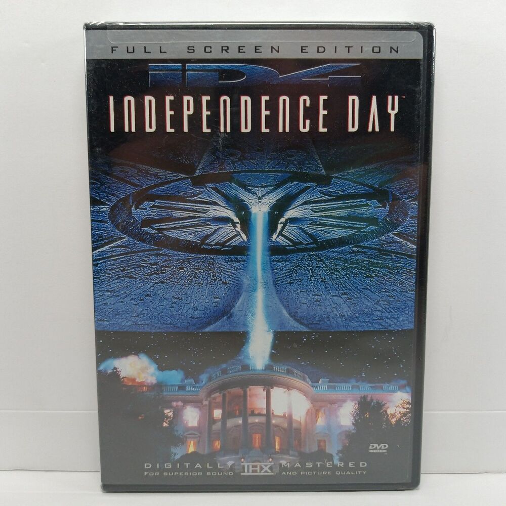 Independence Day Full Screen Edition 20th Century Fox PG-13 DVD Video New Sealed